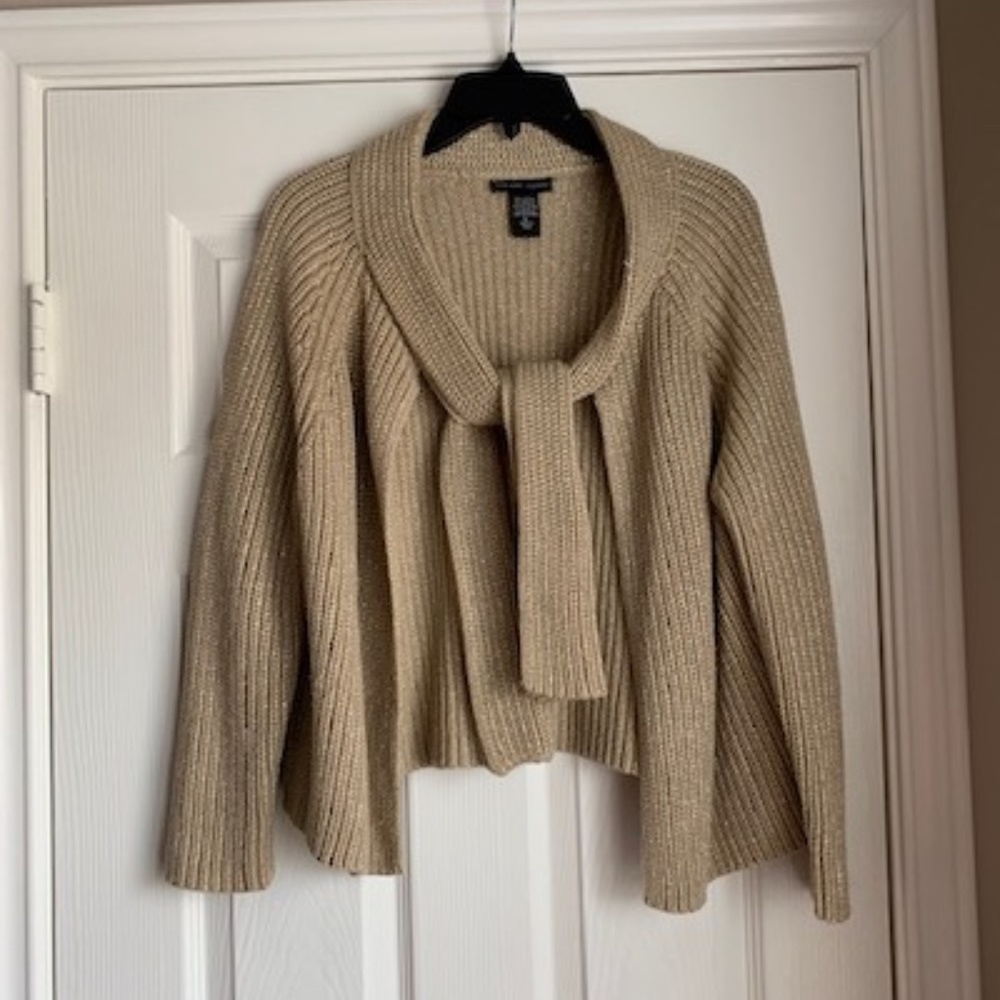 Gold Metallic Sweater
